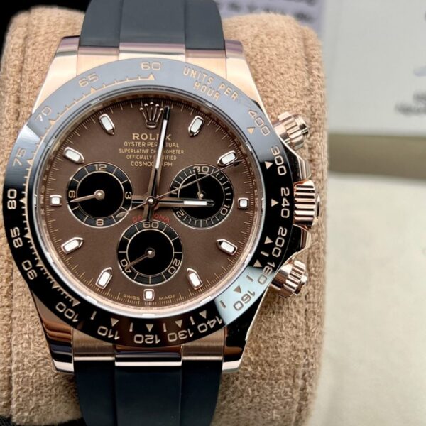 Rolex Best Replica Watch Daytona 116515LN Gold Wrapped Chocolate Dial 40mm