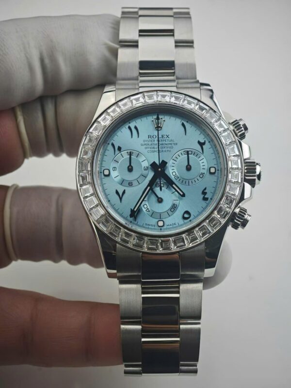 Rolex Cosmograph Daytona 116576TBR Replica Watch Platinum PT950 + Diamonds Custom 40mm