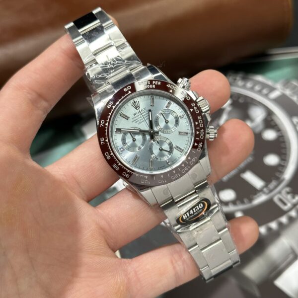 Rolex Cosmograph Daytona 126503 Replica Watches Ice Blue Dial BT Factory 40mm