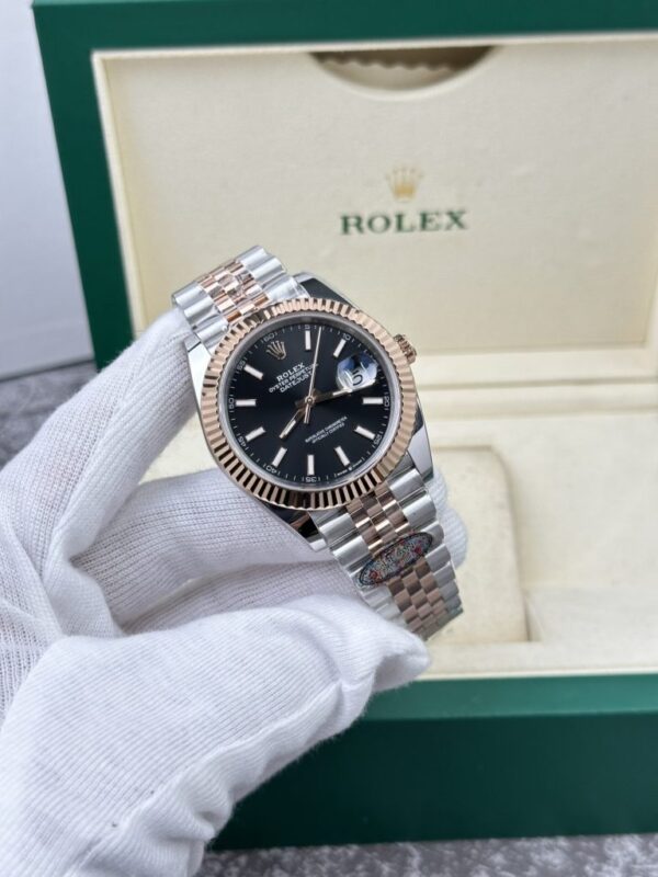 Rolex DateJust 126331 Replica 1:1 Black Dial Factory Clean 41mm Watch
