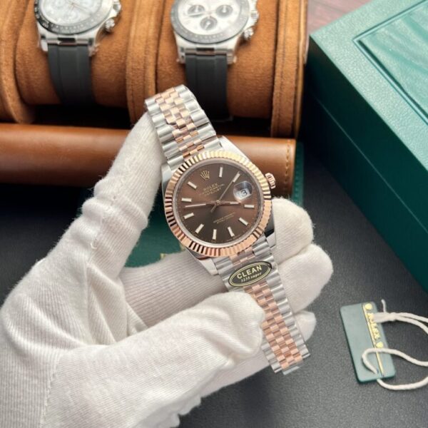 Rolex DateJust 126331 Replica 1:1 Chocolate Dial Factory Clean 41mm