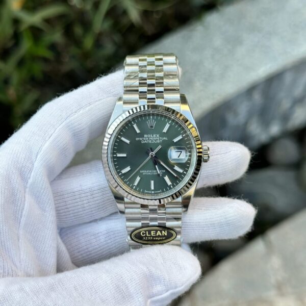 Rolex DateJust 126334 Green Dial Jubilee Strap Clean Factory 36mm