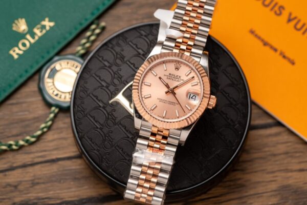 Rolex DateJust Replica Watch Gold Wrapped GM Factory 31mm