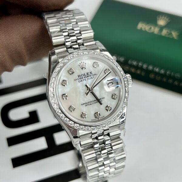 Rolex DateJust Replica Watch Jubilee Strap With Mother of Pearl Dial 31mm