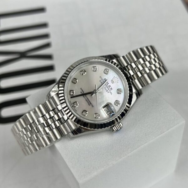 Rolex DateJust Replica Women's Watch 1:1 Mother of Pearl Dial 31mm