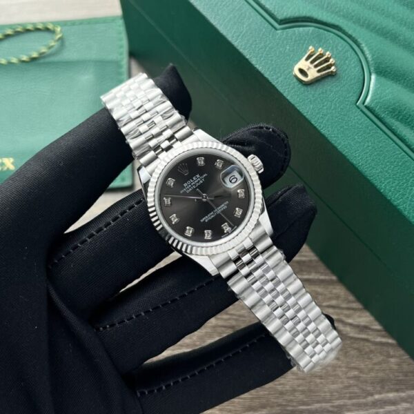 Rolex DateJust Women's Watch Ray Brushed Gray Dial 31mm Replica 1:1