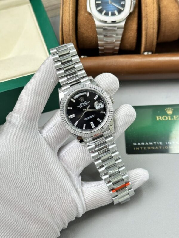 Rolex Day-Date 228236 Replica Wathc Weight 167gr Black Dial GM Factory 40mm