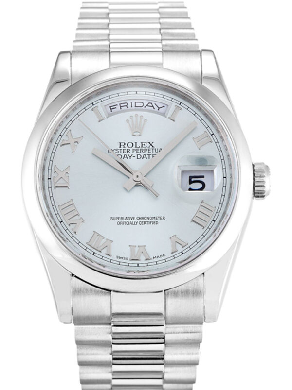 Rolex Day-Date 41mm Silver Dial 41995