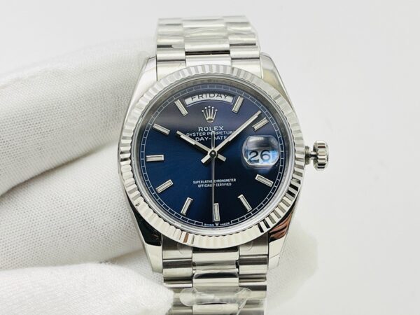 Rolex Daydate with blue Dial