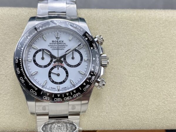 Rolex Daytona 126500LN Panda Replica Watch 11 Movement 4131 Clean 40mm