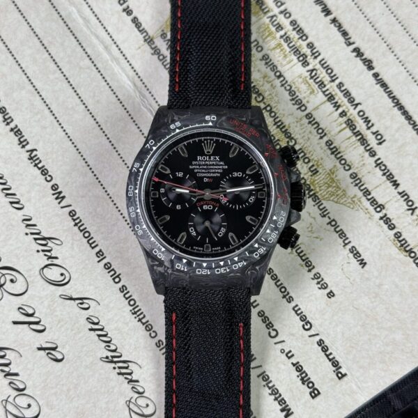 Rolex Daytona Diw Carbon Super Light Replica Watch 40mm