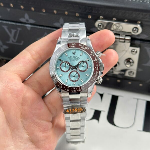 Rolex Daytona Ice Blue 116506 Best Replica Watches Refined Weight 180 Grams QF Factory 40mm