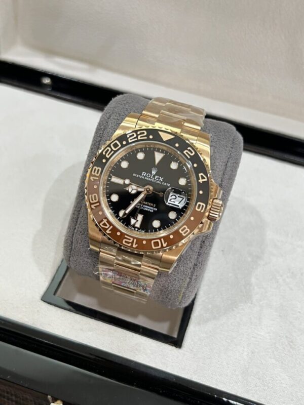 Rolex GMT-Master II 126715CHNR Replica Watch Root Beer Clean Factory 40mm