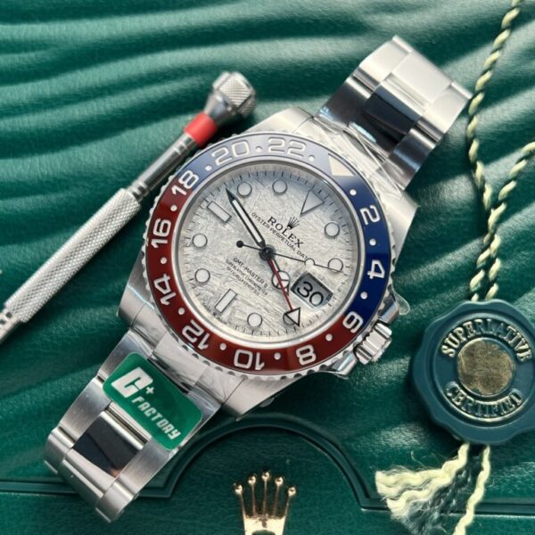 Rolex Replica Watch GMT-Master II 126719BLRO Meteorite Dial 40mm