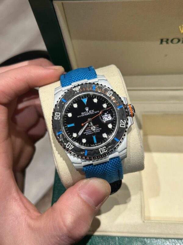 Rolex Submariner DIW Carbon Best Replica Watch Black Dial 40mm