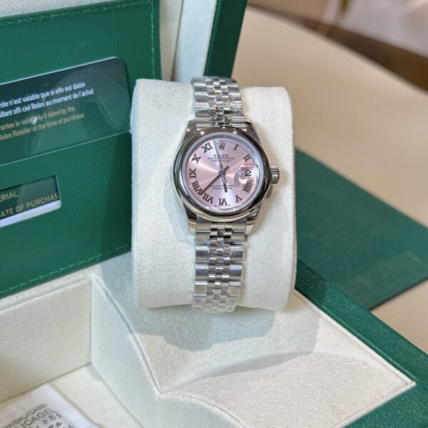 Rolex Women's Datejust Pink Dial Fake High Quality EW 31mm Watch
